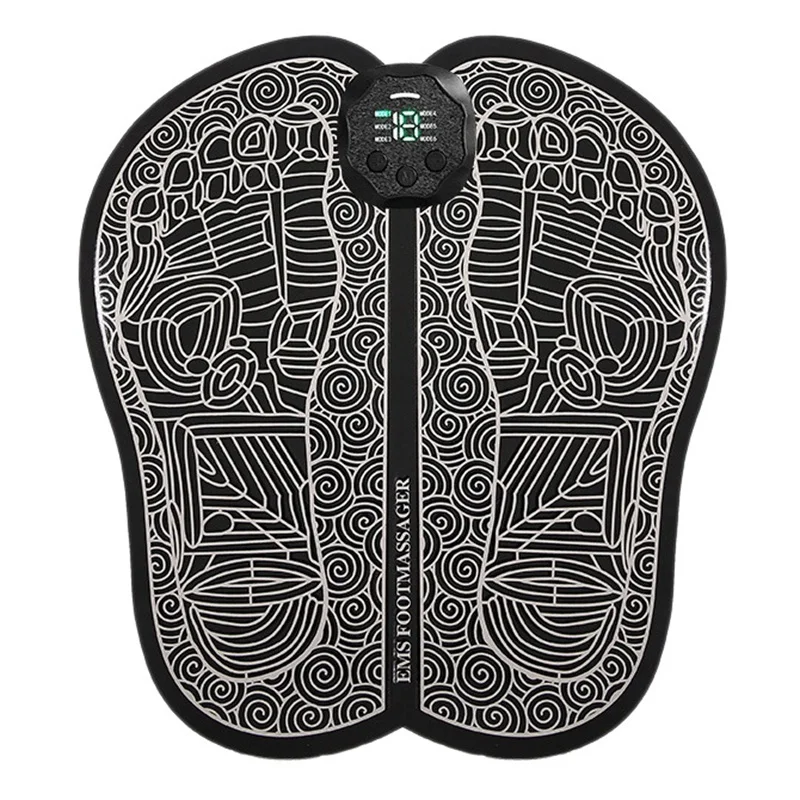 

EMS Electric Foot Massager Pad Blood Circulation Muscle Stimulator Mat Feet Massage Relief Pain