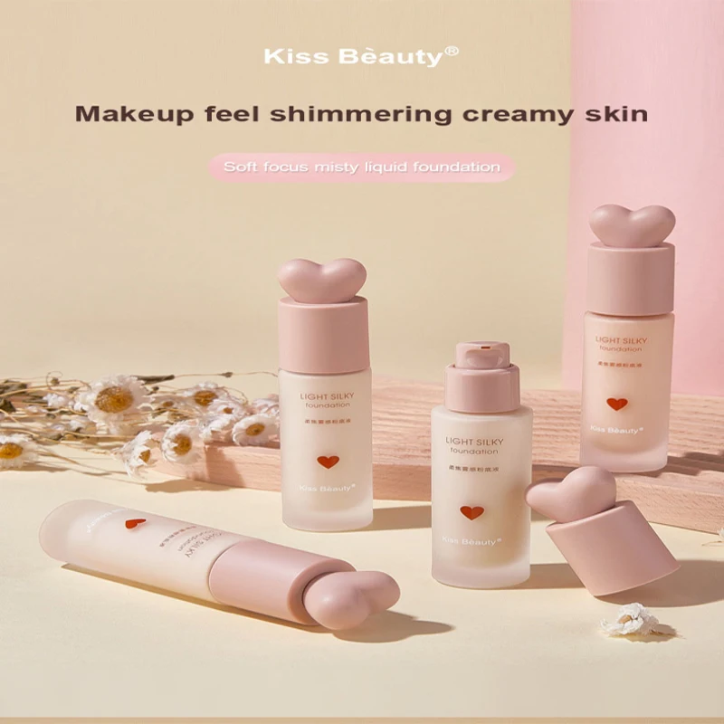 

35ml Face Liquid Foundation Cream Easy To Wear Full Coverage Concealer Oil-Control Soft Face Makeup Foundation Cosmetic TSLM1