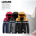 Мужская одежда, зимняя куртка, плотная куртка, зимняя куртка, модная осенне-зимняя Рабочая Рубашка с капюшоном, куртка для хлеба, зимняя куртка