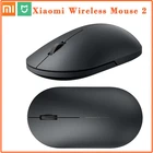 Оригинальная беспроводная мышь Xiaomi Mi 2 Mini 1000 точекдюйм 2,4 ГГц WiFi link оптическая мышь портативная игровая мышь для Macbook ноутбука