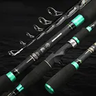 Удилище карбоновое, портативное, 1,82,12,42,7 м, телескопическое, X253G