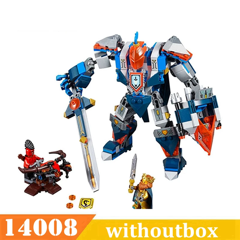 without box Совместимые строительные блоки кирпичи 70315 Nexus Глиняное лезвие Jestro глиняный строительный блок Scurrier замок Knighton игрушки - Цвет: without box