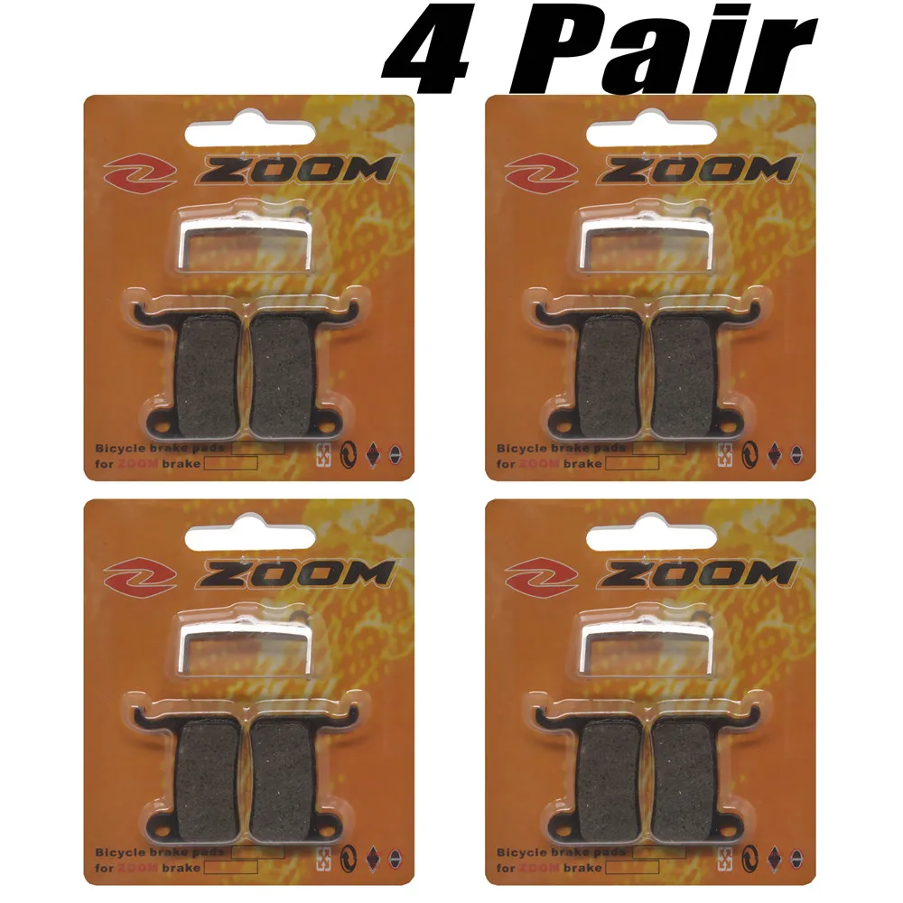 2 пары ZOOM HB100 DB875 дисковые Тормозные колодки для Shimano A01S XT M775 M765 M665 DEORE M545 - Цвет: ZOOM 4 Set