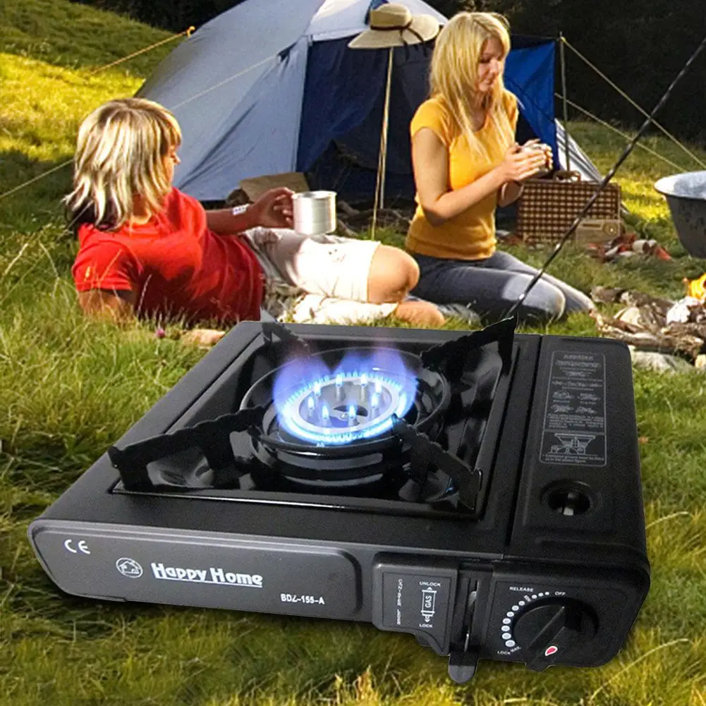 Газовая плита прочная портативная Кассетная печь Cass варочная панель горелка для