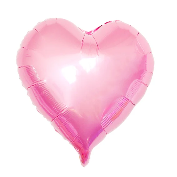 pink heart 6 шт воздушные шары из фольги со звездами и сердечками, выпускной, вечерние украшения для детей, для мальчиков и девочек, только что вышедшие в свет, 30th 40th 50th 60th Birthday - Цвет: pink heart