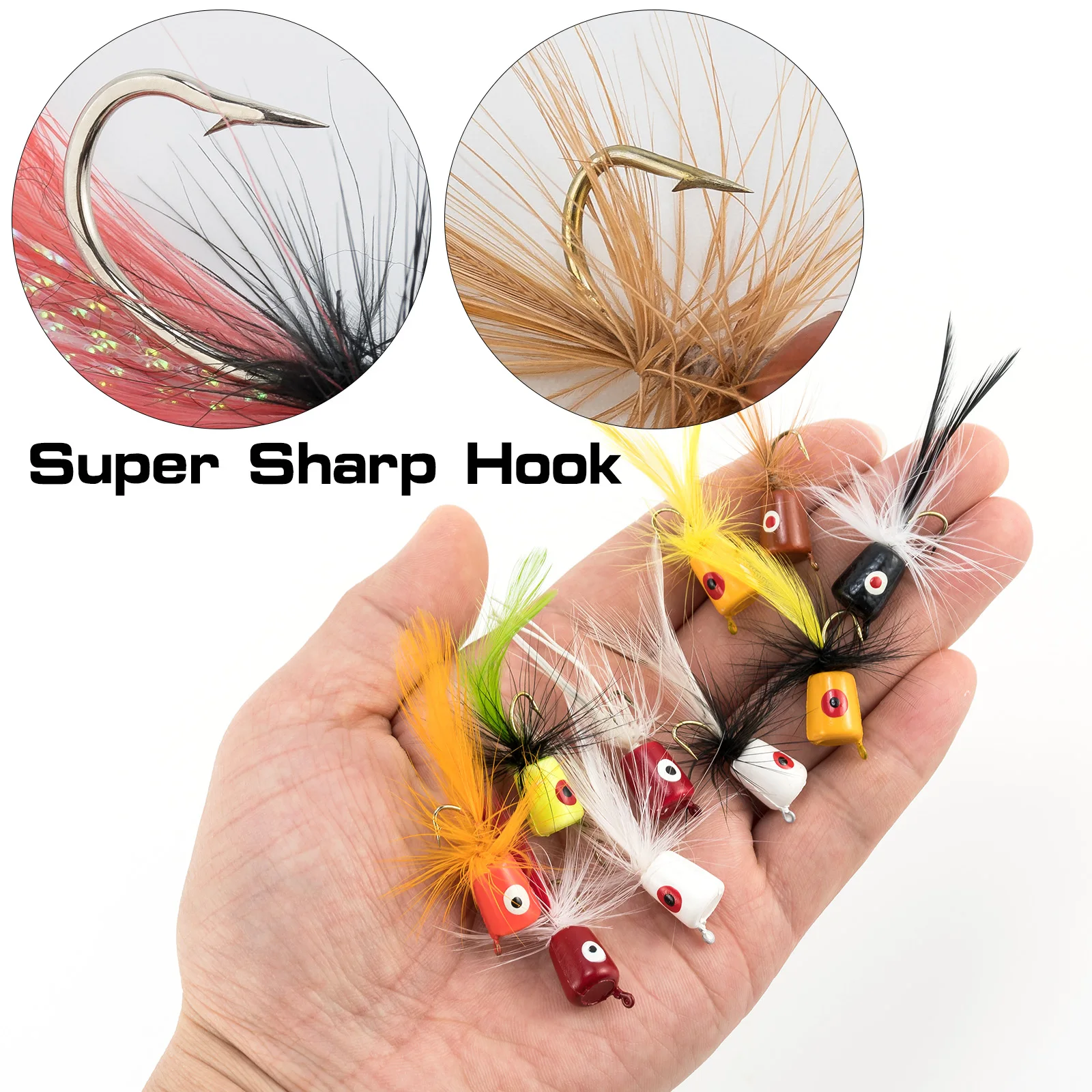 10 шт. рыболовные Мушки для ловли нахлыстом |