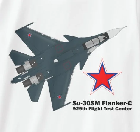 

Sukhoi Su-30SM Flanker-C Unisex Hoodie