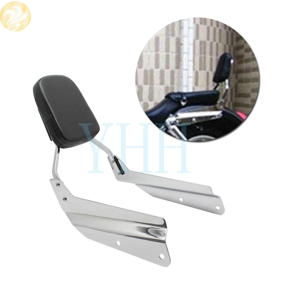 Новинка хромированная задняя спинка для мотоцикла подушка Honda VTX1300 VTX1800 C/R/T/N/F/S VTX