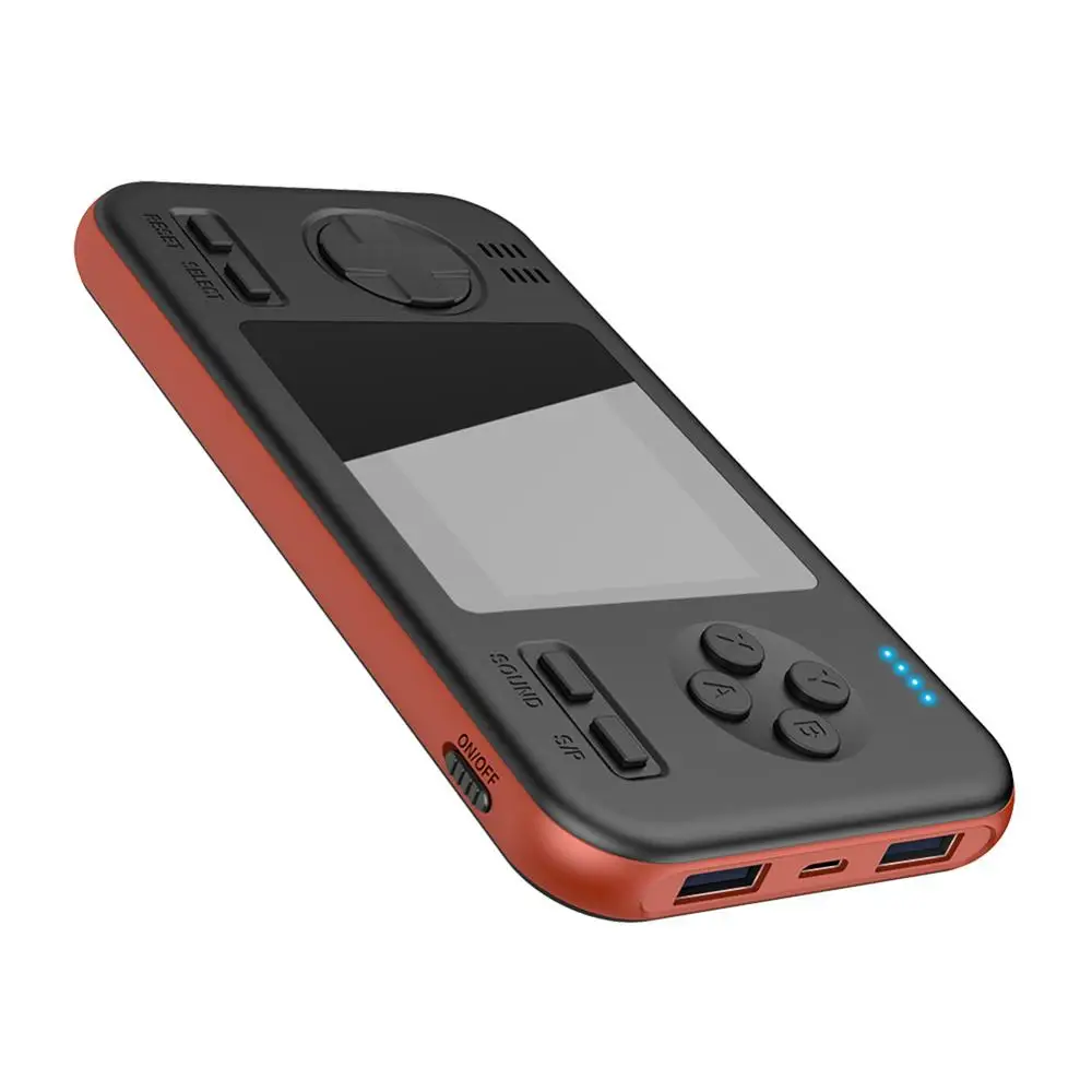 Новая портативная консоль игровая игровой компьютер с 8000 мАч power Bank Buil-in 416 классические игры игровой плеер игрушки для детей подарок