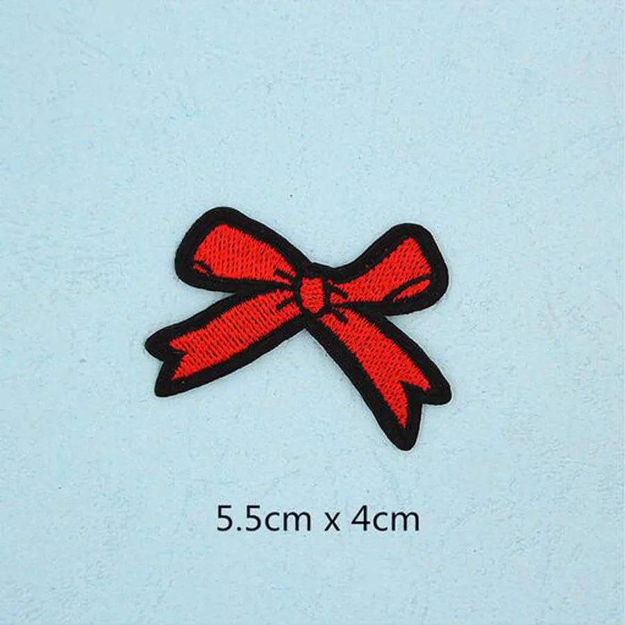 

1PC Fabric Embroidered Owl Bow Patches Clothes Stickers Bag Sew Iron On Applique DIY Apparel Sewing Clothing Accessories BU22
