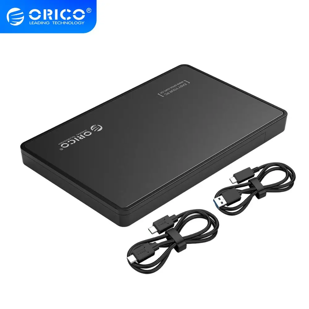Корпус жесткого диска ORICO 2 5 дюйма SATA3.0 toType C USB c жесткий диск BoxSupport UASP для ssd samsung HDD