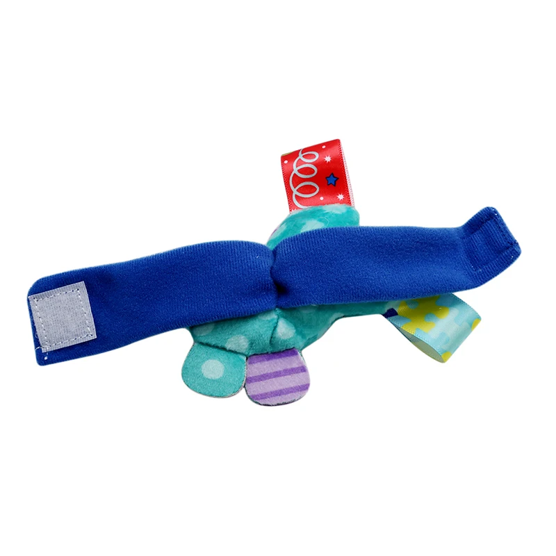 

1pcs baby rattle toys garden bug wrist rattle cartoon animal
