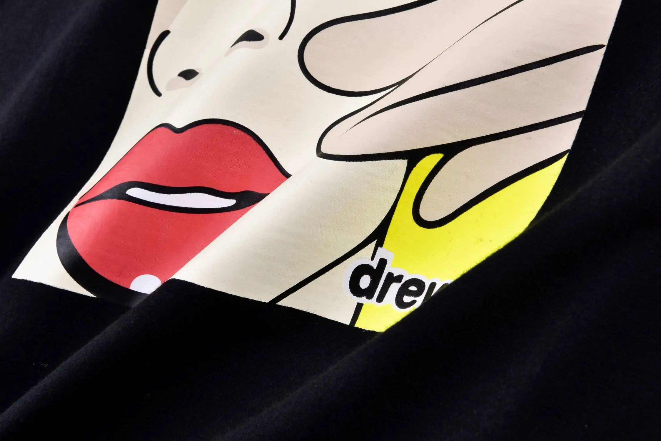 19ss drew house футболки для мужчин и женщин модный стиль drew Футболки Уличная Хип-хоп jusin bieber футболка для влюбленных drew house