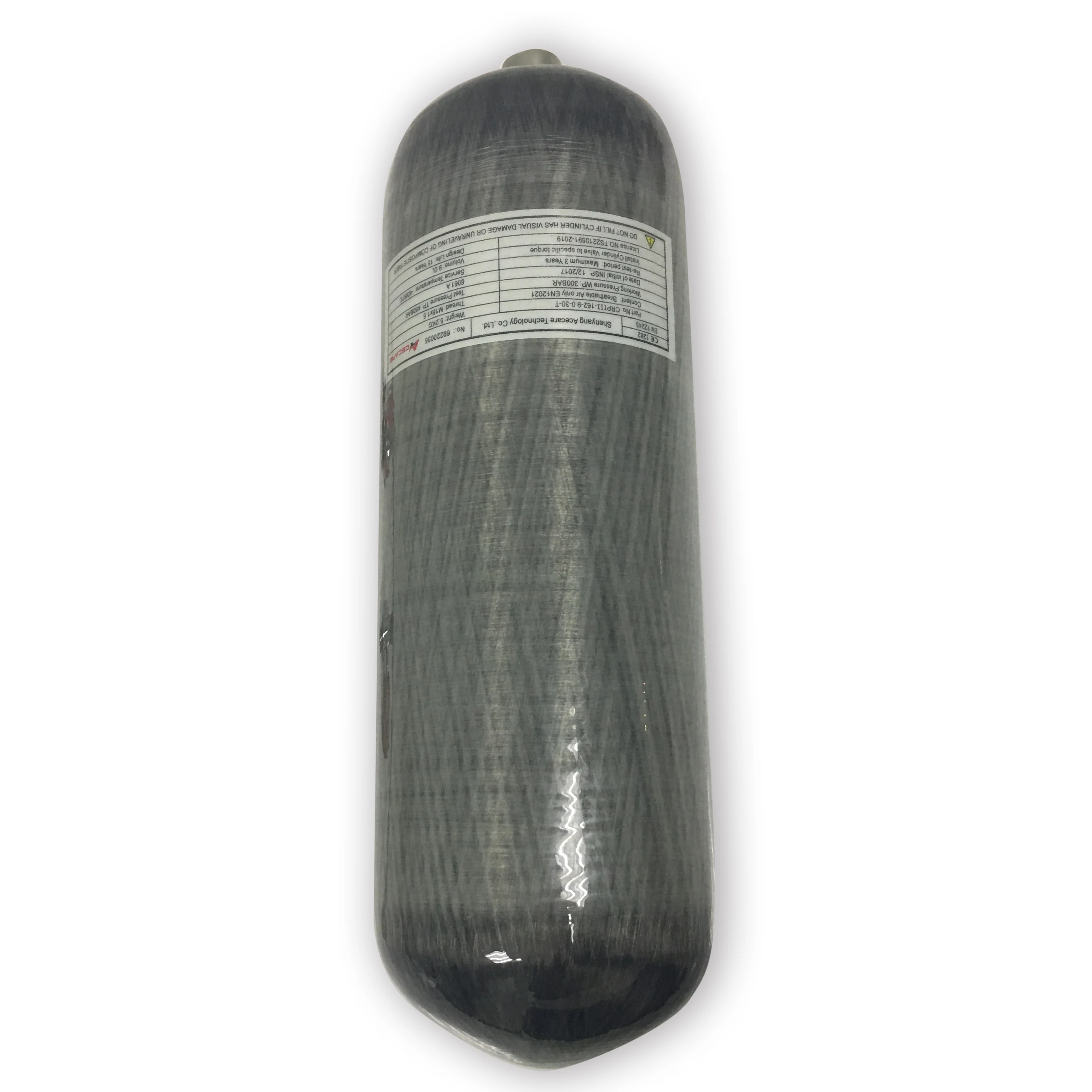 AC1090 Acecare HPA Compressed Air Tank 9L CE 4500Psi Carbon Fiber/Paintball Tank/Cylinder For Diving Airforce Condor/Air Rifle | Спорт и
