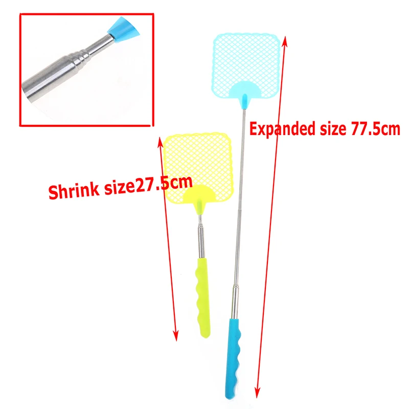 2020 мухобойка телескопическая Выдвижная для предотвращения вредителей москитный