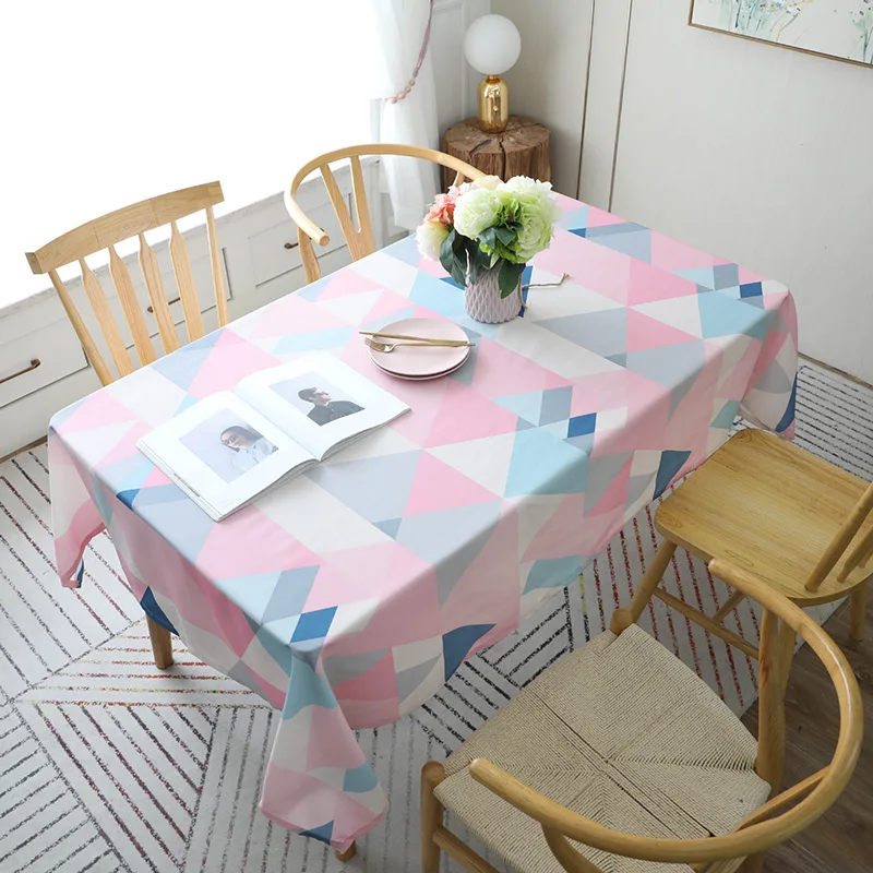 Geometric Pattern GIANTEX скатерть для кухонного стола, хлопковая скатерть, прямоугольные скатерти, скатерть для обеденного стола, обрус Tafelkleed mantel mesa nappe - Цвет: Geometric Pattern