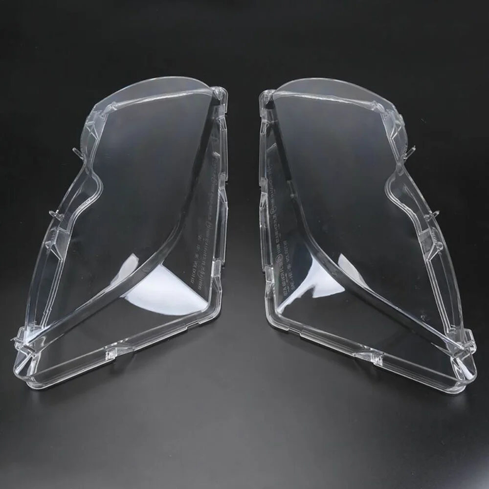 

Accessories Headlight Lens Set Car Auto 1 Pair Front Left/right Transparent Cover