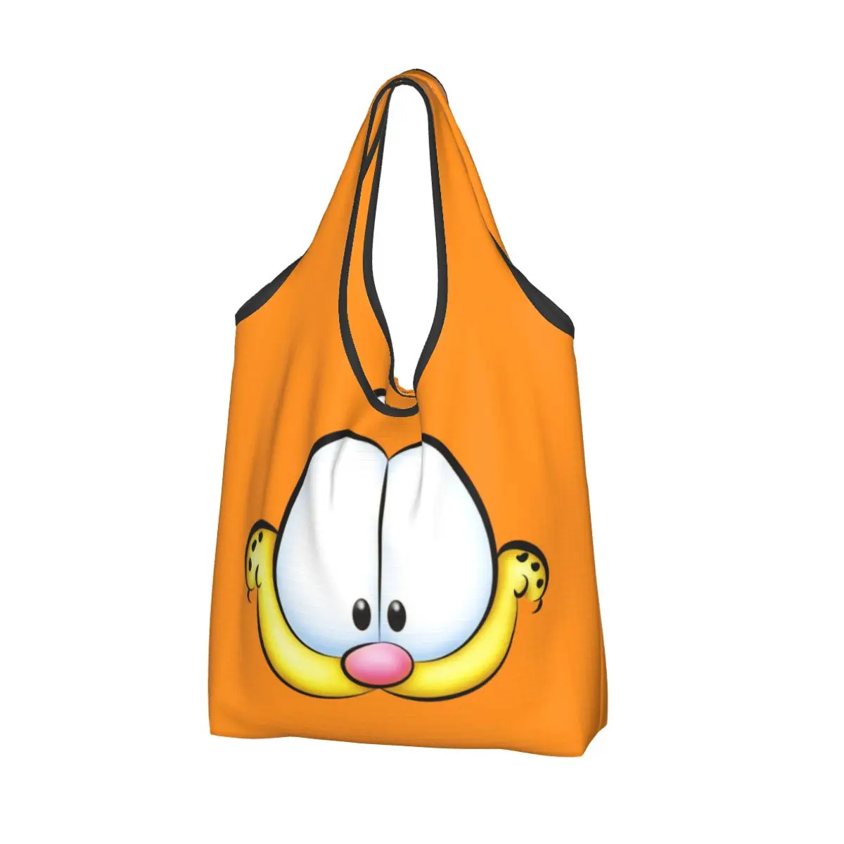 Garfi Cat borsa di tela borsa a tracolla da donna cartoni animati per gatti Anime mr krabs Animes pantaloni quadrati Kawaii Anime garfi Ins borsa di spedizione