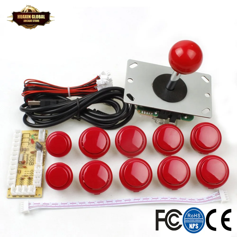 Аркадная игра Комплектующие для самостоятельной сборки комплект ПК и Raspberry Pi 1/2/3