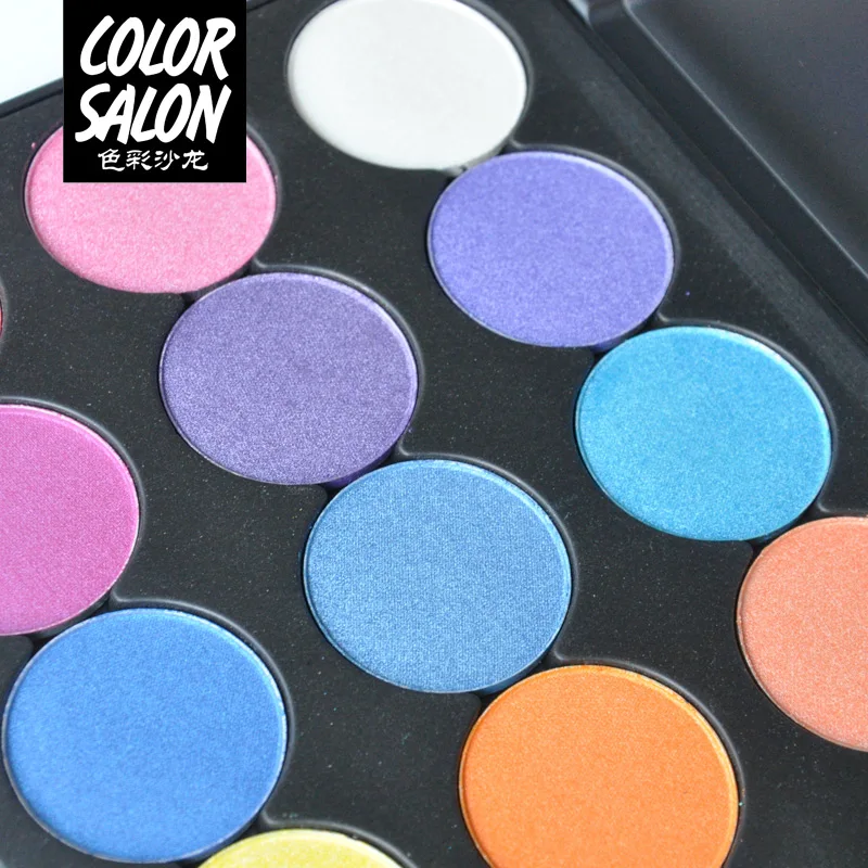 

Color Salon 18 colors Palette set Nude eyeshadow powder Charming Eyeshadow Professional Make up Palette Matte Shimmer Pigmented