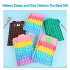 Новинка 2022, игрушки-фиджеты Pop Its-блокнот, подкладка, школьная книга для письма, игрушка-фиджет для письма, сенсорные детские блоки для заметок, Обучающие принадлежности