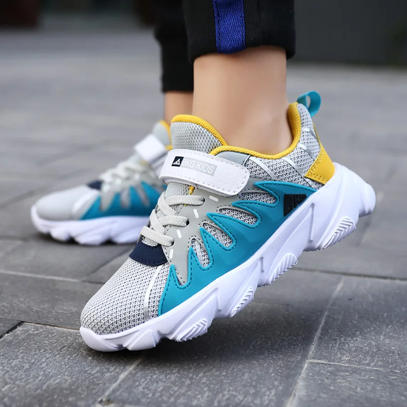 Anak-anak Sepatu Sepatu Safety Lavery G Khaki Anak Sneaker Детские Кроссовки סניקרס לילדים