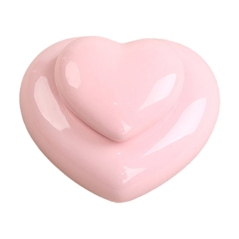 

Heart Shaped Keepsake Ceramic Cremation Urn for Sharing Mini Urns with Siblings or Families Pet or Human Keeping Ashes