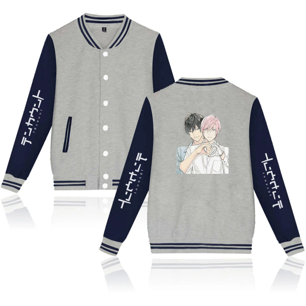 

WAWNI Ten Count Baseball Jacket Polyester Plus Cotton Unisex Trendy Hip Hop Baseball Fashion Print Jacket Oversized Tops 2021