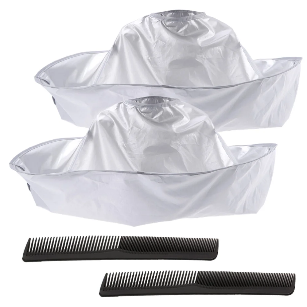 Комплект из 2 предметов накидка для стрижки волос парикмахерское Накидки салон