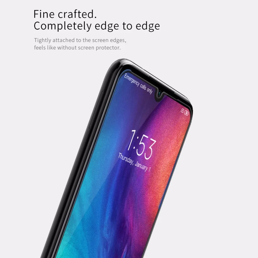 10 шт. NILLKIN XD CP+ MAX Антибликовая Защитная пленка для экрана для Xiaomi Redmi Note 7/note 7 pro 3D защитная пленка из закаленного стекла