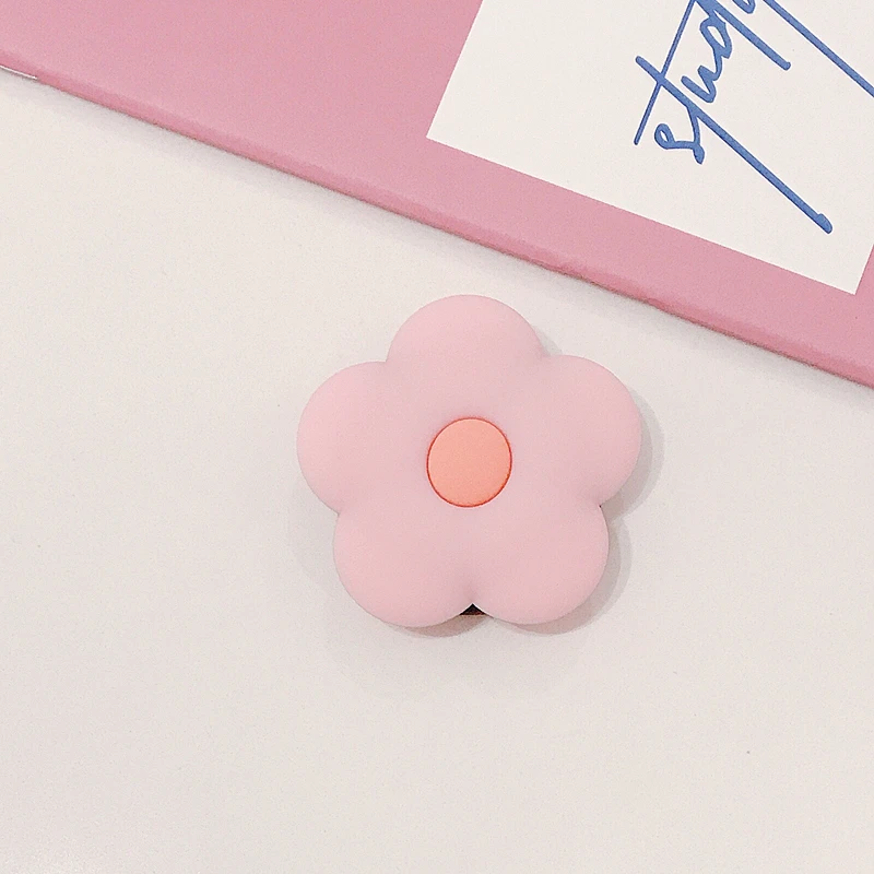Милый Цветочный складной Стенд Kawaii для мобильного телефона держатель для iPhone X 8 7 6 Plus IPAD для samsung для huawei чехол для телефона Ручка