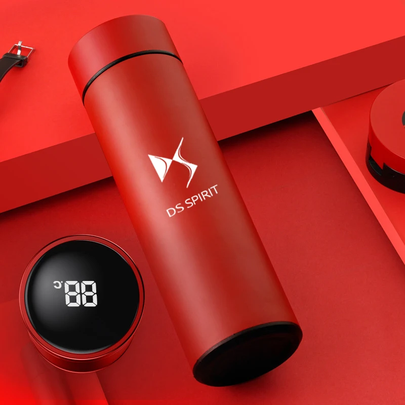 

For DS SPIRIT DS3 DS4 DS4S DS5 DS 5LS DS6 DS7 WILD RUBIS Car Accessories Display Water Bottle Travel Sport Cup
