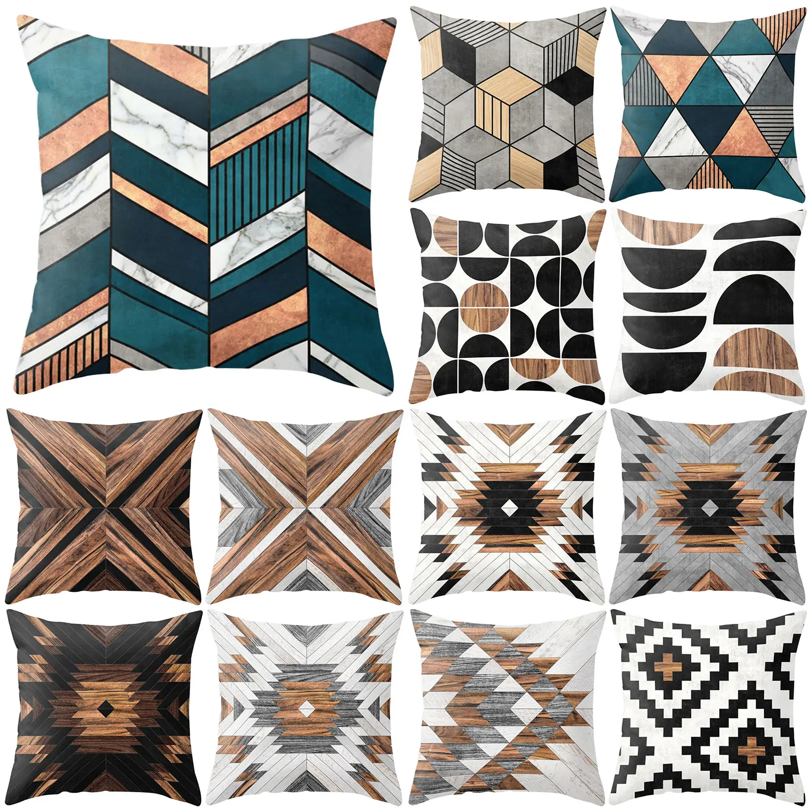 Лидер продаж! Новое поступление геометрический принт Наволочка на подушку