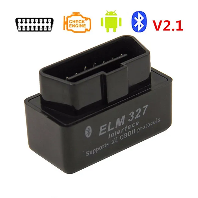 ELM327 BT 2.1 ELM327 WiFi V1.5 OBD2 сканер ELM 327 Bluetooth obd2 OBDII автомобильный диагностический инструмент ELM327 1,5 WiFi считыватель кодов для iOS Android - Цвет: ELM327 BT 2.1