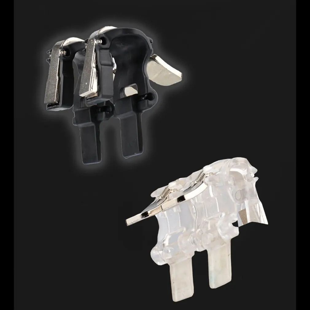 

Mobile phone Game Fire Button Android Phone Metal Game Trigger R1 L1 Shooting Controller for Fortnite /Survival Rules/Knives Out