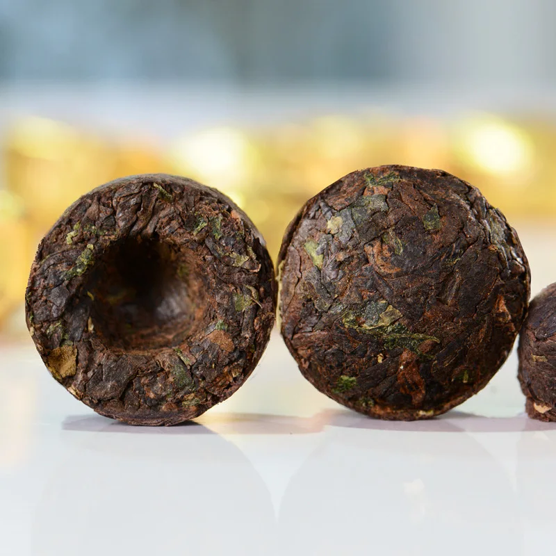 Yunnan Puɾr Tea Glutinous Rice Fragrant Ripe Handmade Xiaotuo Gift Box 75g | Дом и сад