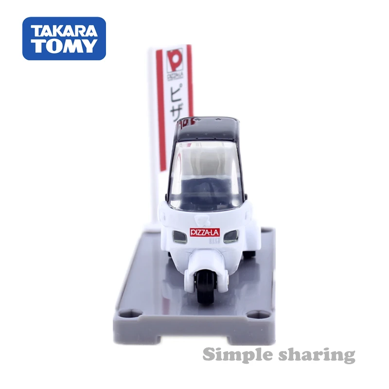 Takara Tomy Tomica No.99 Honda Gyro канаполь пицца ла масштаб 1/39 металлический литый автомобиль