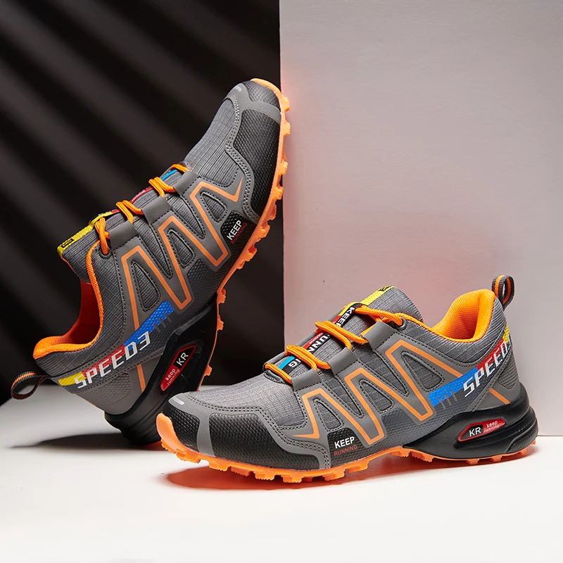 

Men's Hiking Shoes Breathable Tactical Combat Military Boots Desert Training Sports Shoes Outdoor Non-slip Men Sneakers