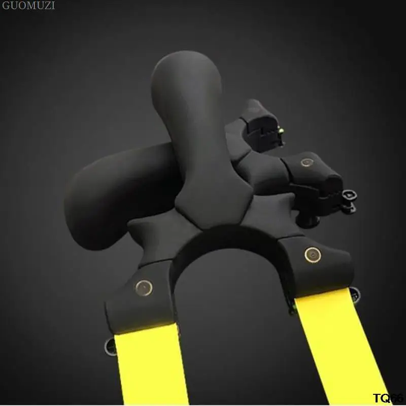 Рогатка для охоты на открытом воздухе мощная катапульта с резиновой лентой