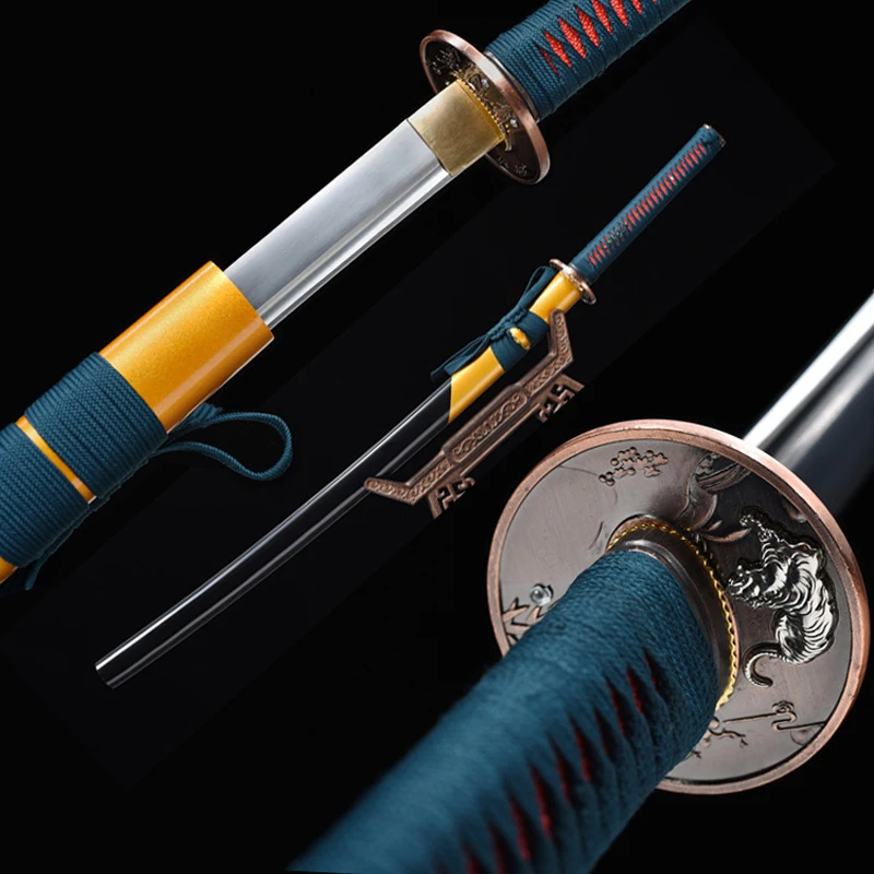 

High Performance 1095 Steel Sharp Handmade Blade Katana Japanese Kword Full Tang Samurai Swords Combat Knife Chop Bamboo