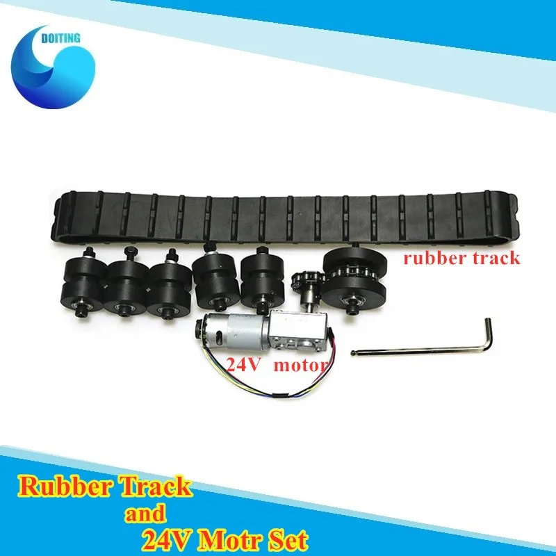 Бесплатная доставка T007 резиновая гусеничная металлическая нержавеющая сталь