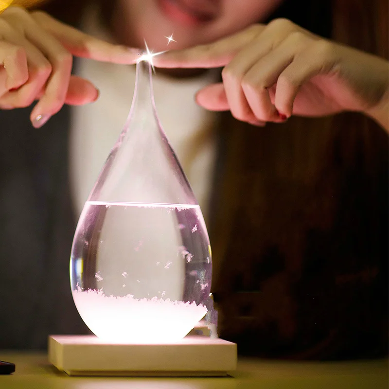 Прогноз погоды из хрустального стекла в форме груши Декор Рождество новогодний