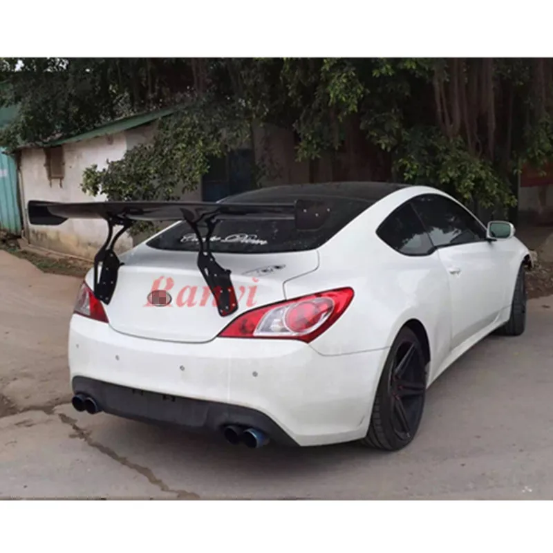 Генезис купе углеродного волокна Рокки Банни спойлер для Hyundai генезис багажник