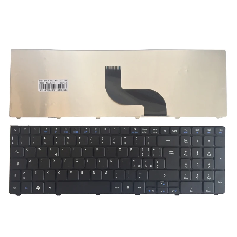 

New Italian/IT Laptop Keyboard For ACER eMachines E640 E640G E642 E642G E730G E730Z E730ZG E732G E732Z E730 E732 G640 G730