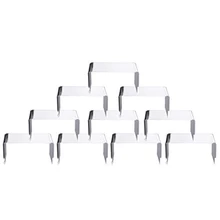 10pcs Transparent Acrylic Display Stand Jewelry Display Stand Doll Storage Rack Store Marketing Display Toy Figurines Display