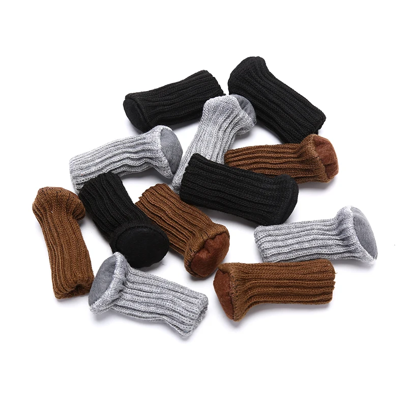 

4Pcs Floor Protection Chair Leg Socks Thicken Furniture Feet Sleeve Table Anti-slip Cover Protector Moving Noise Reduction