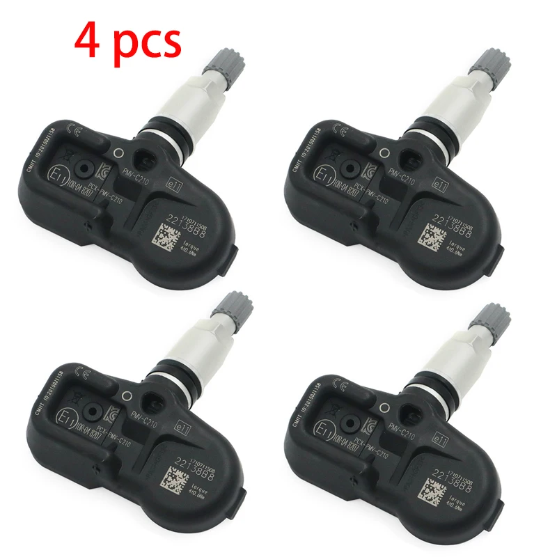 PMV-C210 датчик давления в шинах 433 МГц для Toyota Auris 2014 Avensis Fortuner Yaris TPMS 42607-02031 28103-CA101