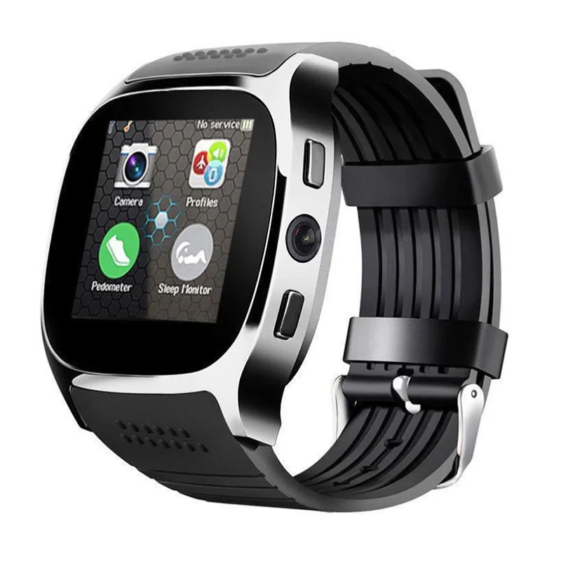 

T8 Smart Watch with SIM Card Smartwatch Men's Watches Sports Watch Women's Wristwatch Fitness Tracker Bracelet Electronic Clock