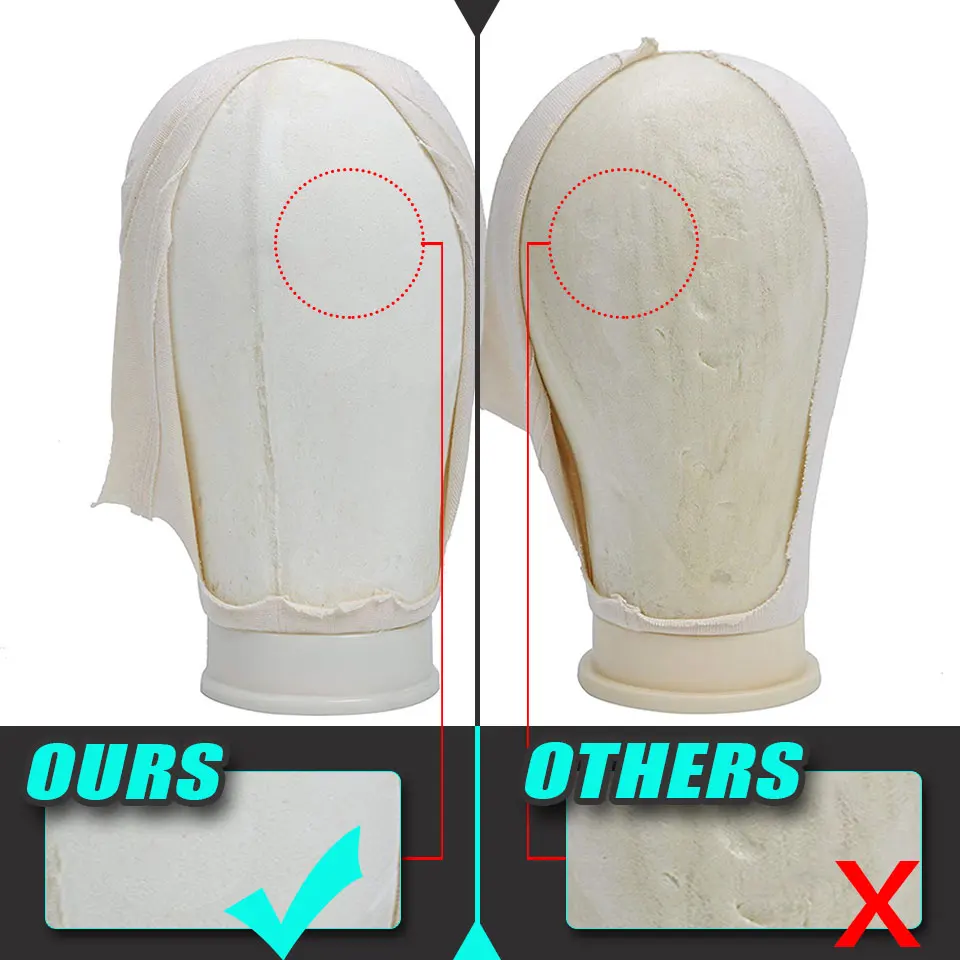 Тренировочный манекен голова холст блок дисплей стиль парик стенд| |