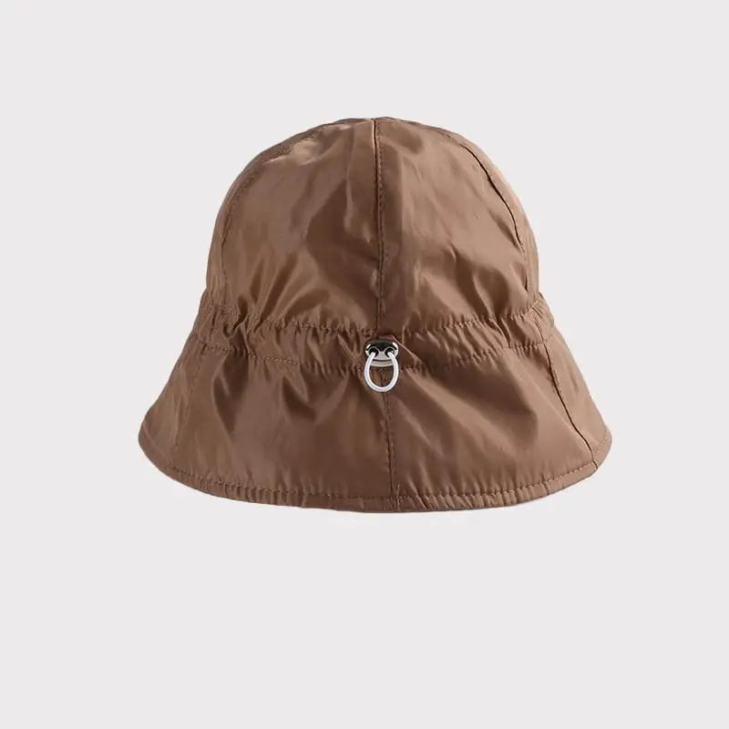 

Solid Color Bucket Hat Fisherman Hat Outdoor Travel Hat Sun Cap Hats for Women 222